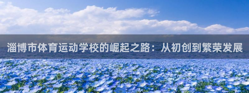 米兰体育官网下载招商电话号码是多少号:淄博市体育运动学校的崛